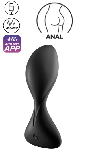 SATISFYER TRENDSETTER CONNECT APP BLACK