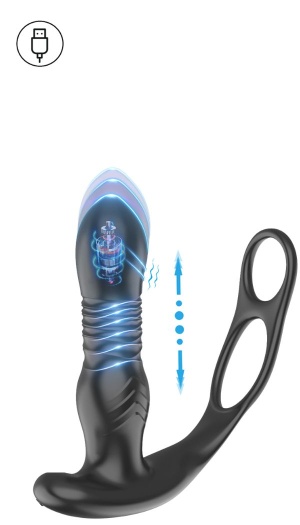 PROSTATE MASSAGER THRUSTING/VIBRATING APP