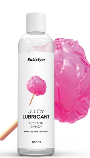SATISFYER LUBRICANT COTTON CANDY 300 ML