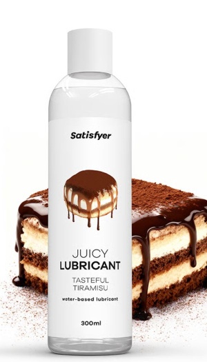 SATISFYER LUBRICANT TASTEFUL TIRAMISU 300 ML