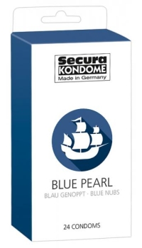 SECURA BLUE PEARL CONDOM 24PCS