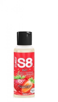 S8 4IN1 STRAWBERRY VANILLA WARMING LUBE 125ML