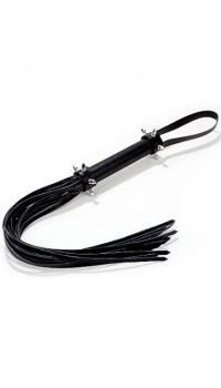 SPIKED LEATHER WHIP