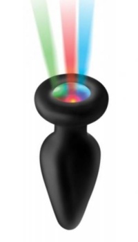 SILICONE LIGHT-UP MEDIUM ANAL PLUG