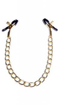 EXCLUSIVE NIPPLE CLAMPS 16 GOLD CHAIN