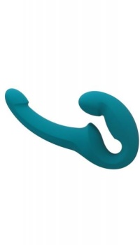 F SHARE LITE DOUBLE DILDO SEA BLUE