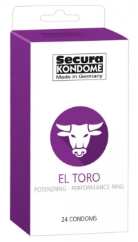 SECURA EL TORO CONDOM 24PCS