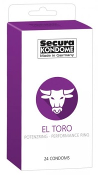 SECURA EL TORO CONDOM 24PCS