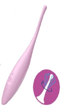 SATISFYER TWIRLING JOY PINK BLUETH+APP