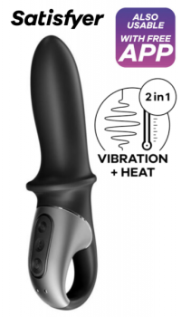 SATISFYER HOT PASSION ANAL VIBRATOR BLUETOOTH+APP