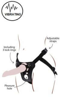 STRAP-ON PLEASURE HARNESS