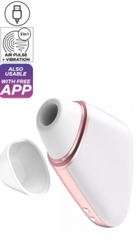 SATISFYER LOVE TRIANGLE WHITE APP