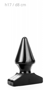 ALL BLACK ANAL PLUG 17CM