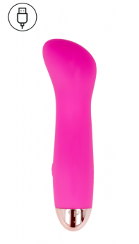 DOLCE VITA RECHARGEABLE VIBRATOR ONE PINK 7 SPEED