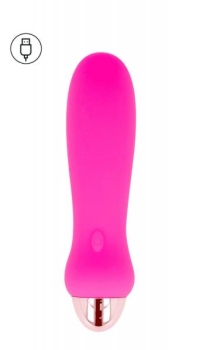 DOLCE VITA RECHARGEABLE VIBRATOR FIVE PINK 7 SPEEDS