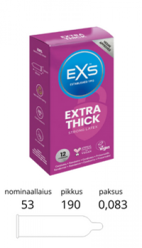 EXS EXTRA SAFE CONDOM 12TK.