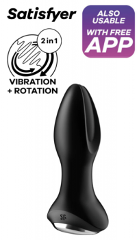 SATISFYER ROTATOR PLUG 1+ APP