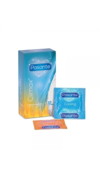 PASANTE CLIMAX CONDOMS HOT/COLD 12PACK