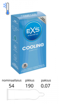 EXS COOLING CONDOMS – 12 PACK 