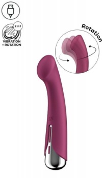 SATISFYER SPINNING G-SPOT 1 RED