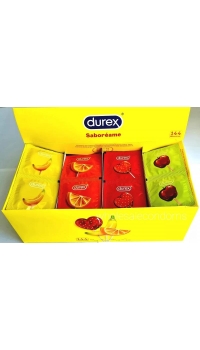 DUREX PLEASURE FRUITS 144-BOX
