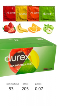 DUREX PLEASURE FRUITS 144-BOX