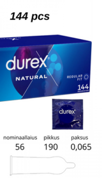 DUREX NATURAL 144-BOX