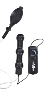 ZEPPLIN BLACK INFLATABLE ANAL WAND