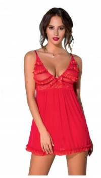 PSN ZAFIRA CHEMISE RED