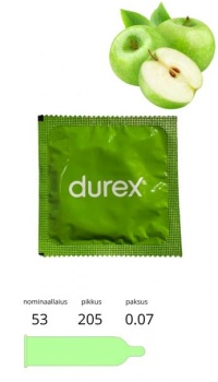 DUREX PLEASURE FRUITS 1TK ÕUN