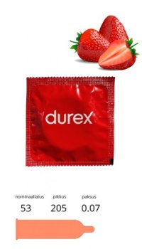 DUREX PLEASURE FRUITS 1TK MAASIKAS