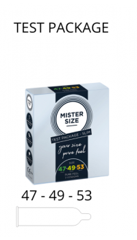 MISTER SIZE SLIM TEST PACKAGE 47-49-53