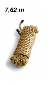 SOFT POLYESTER ROPE BOUND 7,62m - GOLD
