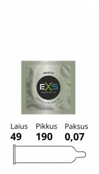 EXS SNUG FIT CONDOM 1шт