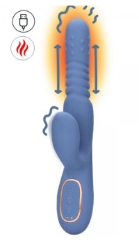 LOVELINE WARMING, ROTATING BEADS AND THRUSTING VIBRATOR