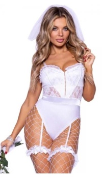 BLUSHING BRIDE BODYSUIT S