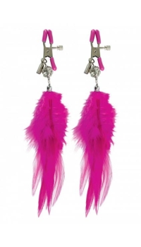 FF FANCY FEATHER NIPPLE CLAMPS