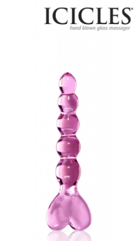 GLASS DILDO ICICLES №43