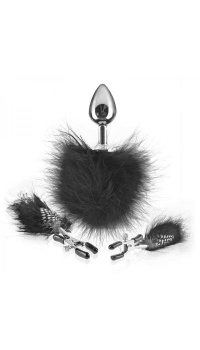 FFLE NIPPLE CLAMPS & ANAL PLUG