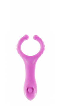 VIBRATING CLIT-STIM C-RING PURPLE