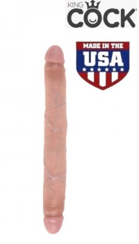 COCK 12 INCH SLIM DOUBLE FLESH