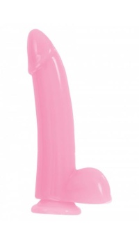 FIREFLY SMOOTH GLOWING DONG 8" PINK