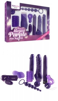 MEGA PURPLE SEX TOY KIT