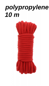 BONDAGE ROPE 10 METER RED