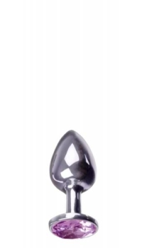 JEWELLERY SMALL SILVER DIAMOND PURPLE