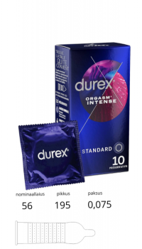 DUREX ORGASM INTENSE 10PC