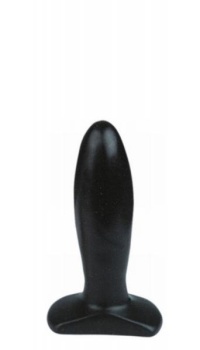 BUTT PLUG - SMALL - BLACK - 8.5 CM. - Ø 30 MM