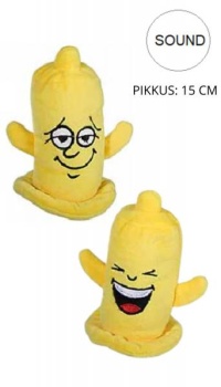 PLUSH LAUGHING BAG CONDOM