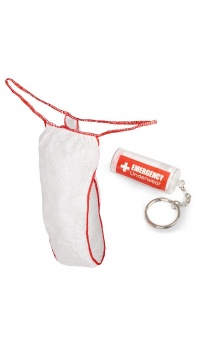 KEYCHAIN EMERGENCY UNDERPANTS