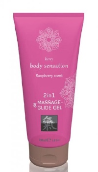 MASSAGE & GLIDE 2IN1 RASPBERRY